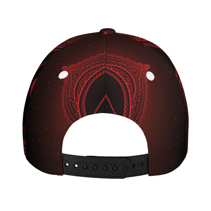 Muladhara Chakra Symbol Print Baseball Cap