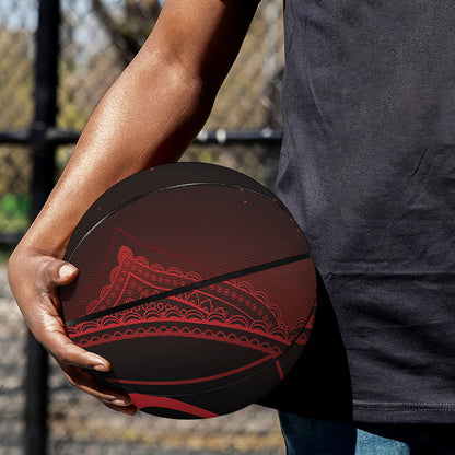 Muladhara Chakra Symbol Print Basketball