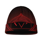 Muladhara Chakra Symbol Print Beanie