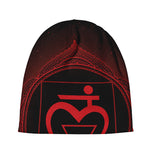 Muladhara Chakra Symbol Print Beanie