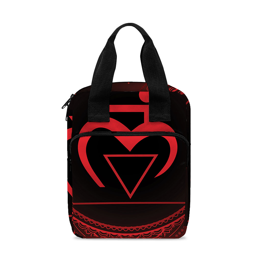 Muladhara Chakra Symbol Print Bible Tote Bag