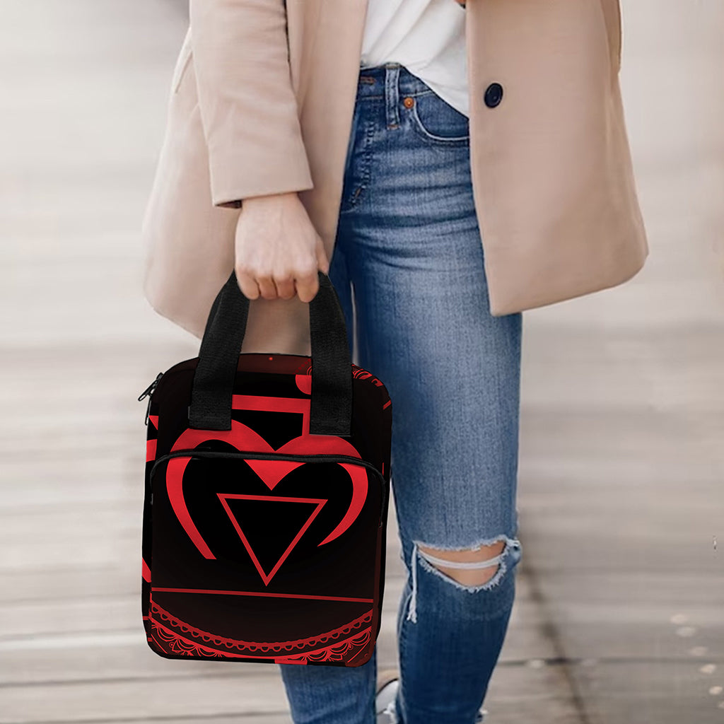 Muladhara Chakra Symbol Print Bible Tote Bag