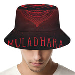 Muladhara Chakra Symbol Print Bucket Hat