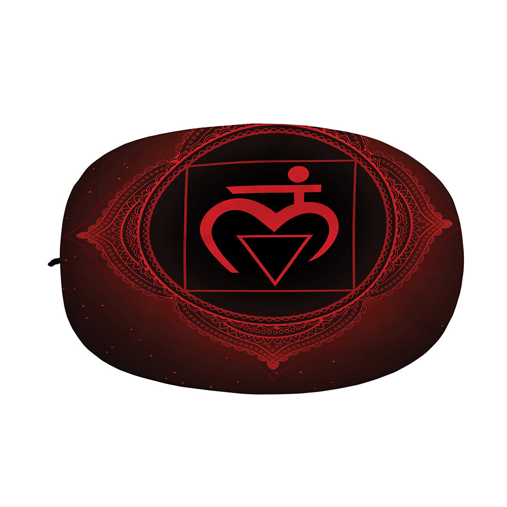 Muladhara Chakra Symbol Print Car Side Mirror Covers