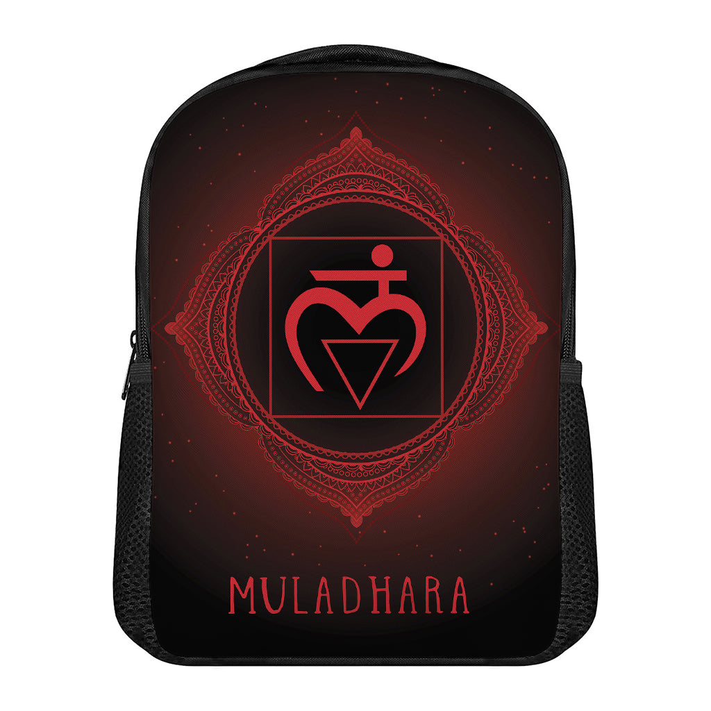 Muladhara Chakra Symbol Print Casual Backpack