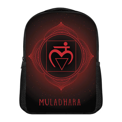Muladhara Chakra Symbol Print Casual Backpack