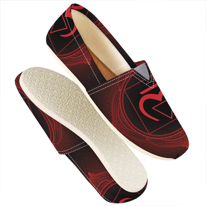 Muladhara Chakra Symbol Print Casual Shoes
