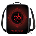 Muladhara Chakra Symbol Print Crossbody Lunch Bag