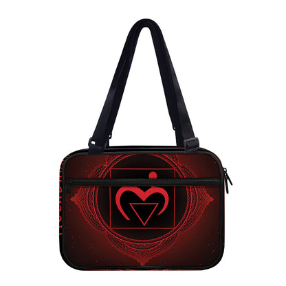 Muladhara Chakra Symbol Print Double Strap Bible Bag