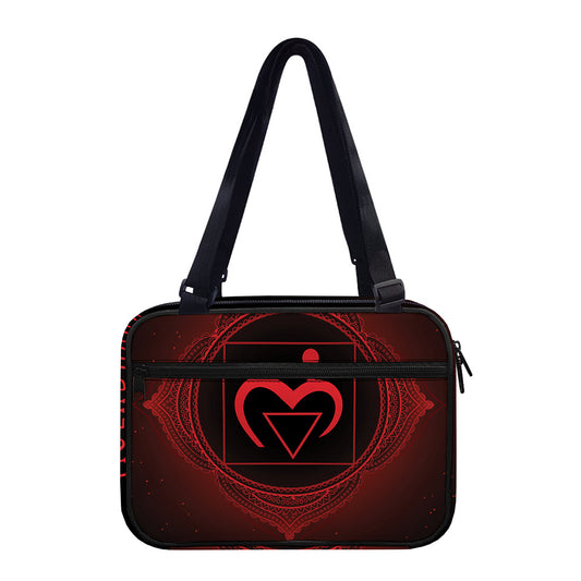 Muladhara Chakra Symbol Print Double Strap Bible Bag