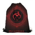 Muladhara Chakra Symbol Print Drawstring Bag