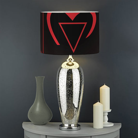 Muladhara Chakra Symbol Print Drum Lamp Shade