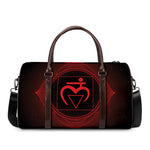 Muladhara Chakra Symbol Print Duffle Bag