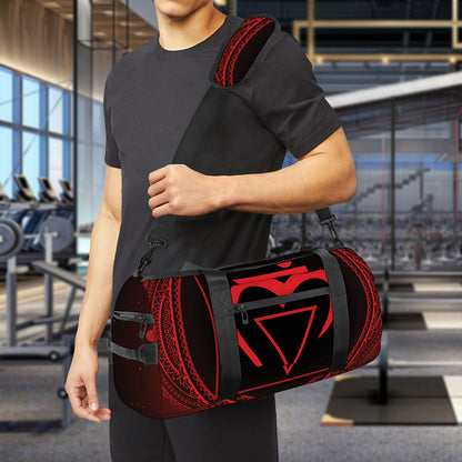 Muladhara Chakra Symbol Print Gym Bag