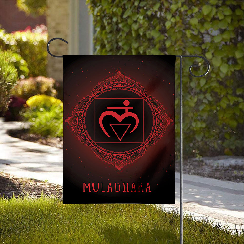 Muladhara Chakra Symbol Print House Flag