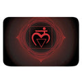 Muladhara Chakra Symbol Print Indoor Door Mat