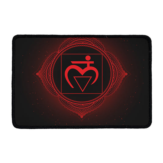 Muladhara Chakra Symbol Print Kitchen Mat
