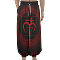 Muladhara Chakra Symbol Print Lantern Pants