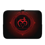 Muladhara Chakra Symbol Print Laptop Sleeve