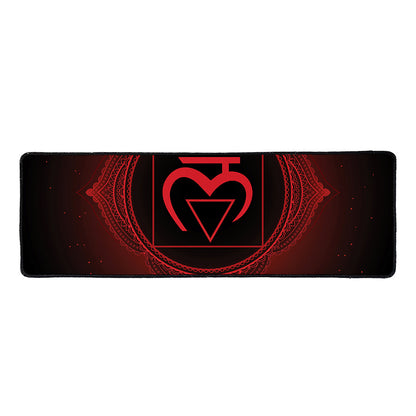 Muladhara Chakra Symbol Print Long Kitchen Mat