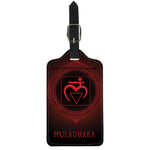Muladhara Chakra Symbol Print Luggage Tag