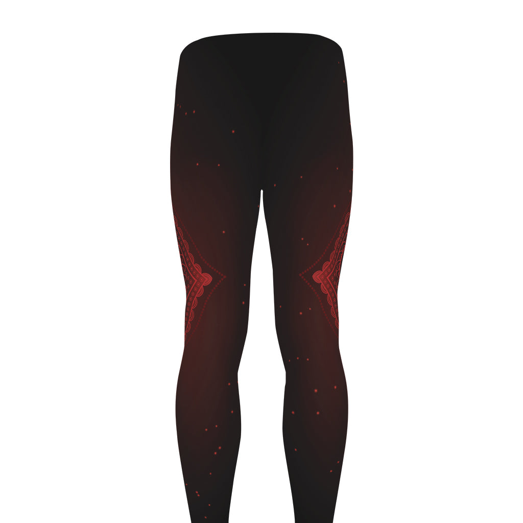 Muladhara Chakra Symbol Print Men's leggings