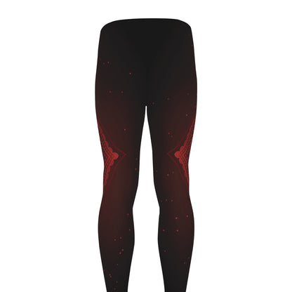 Muladhara Chakra Symbol Print Men's leggings