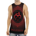 Muladhara Chakra Symbol Print Men's Muscle Tank Top