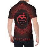 Muladhara Chakra Symbol Print Men's Shirt