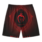 Muladhara Chakra Symbol Print Men's Swim Trunks