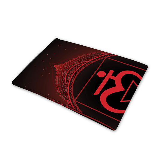 Muladhara Chakra Symbol Print Pet Cooling Mat Cover