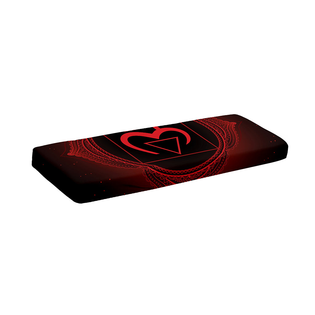 Muladhara Chakra Symbol Print Piano Keyboard Cover