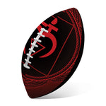 Muladhara Chakra Symbol Print Rugby Ball