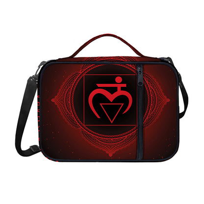 Muladhara Chakra Symbol Print Shoulder Strap Bible Bag