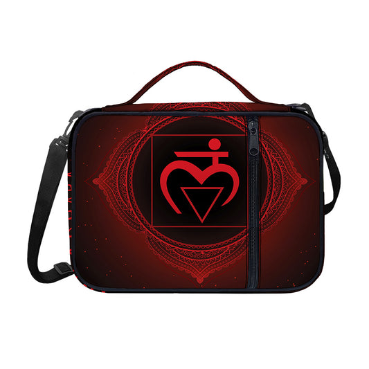 Muladhara Chakra Symbol Print Shoulder Strap Bible Bag