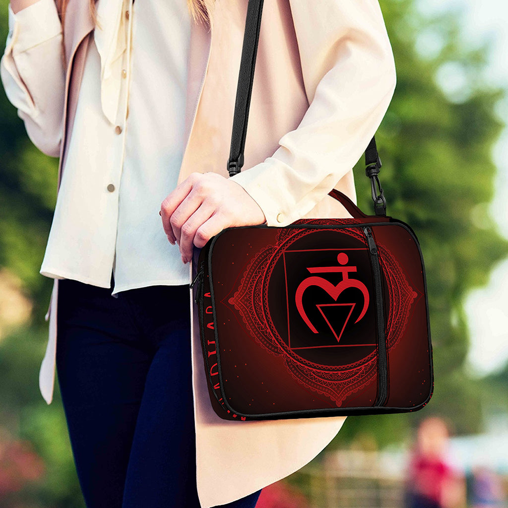 Muladhara Chakra Symbol Print Shoulder Strap Bible Bag