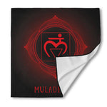 Muladhara Chakra Symbol Print Silk Bandana