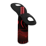 Muladhara Chakra Symbol Print Single Neoprene Wine Tote