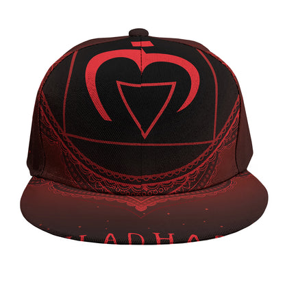 Muladhara Chakra Symbol Print Snapback Cap