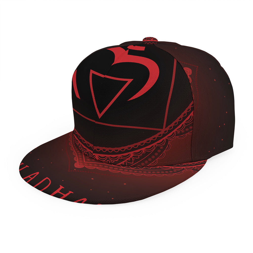 Muladhara Chakra Symbol Print Snapback Cap