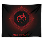 Muladhara Chakra Symbol Print Tapestry