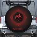Muladhara Chakra Symbol Print Tire Cover