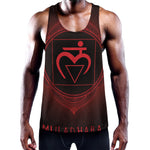 Muladhara Chakra Symbol Print Training Tank Top