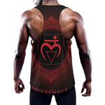 Muladhara Chakra Symbol Print Training Tank Top