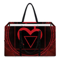 Muladhara Chakra Symbol Print Utility Tote Bag