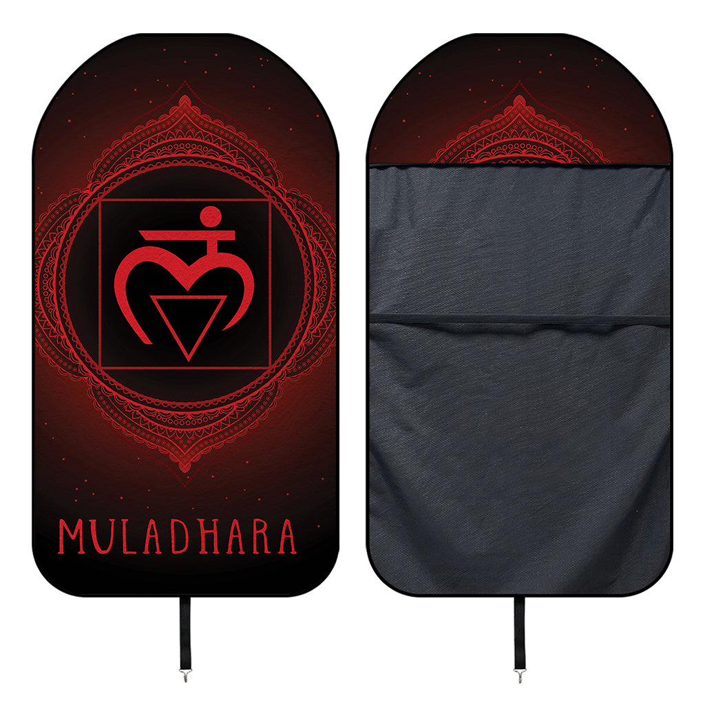 Muladhara Chakra Symbol Print Waterproof Car Seat Cover