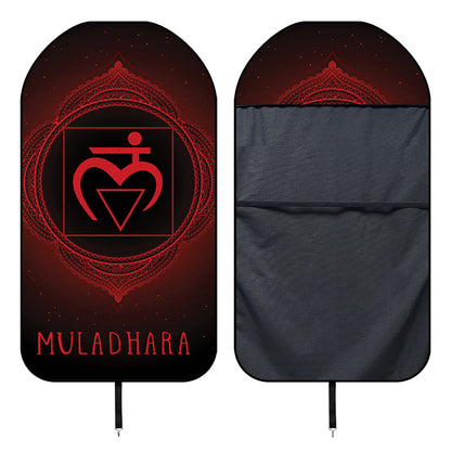 Muladhara Chakra Symbol Print Waterproof Car Seat Cover