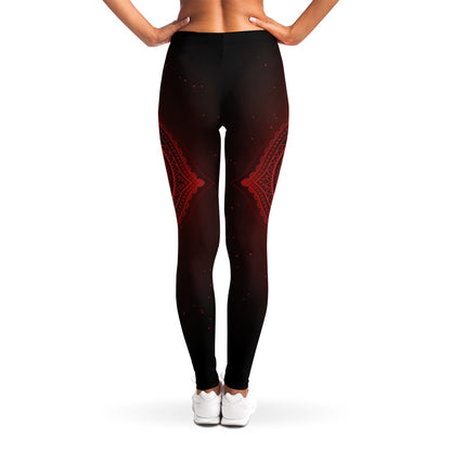 Muladhara Chakra Symbol Print Women's Leggings