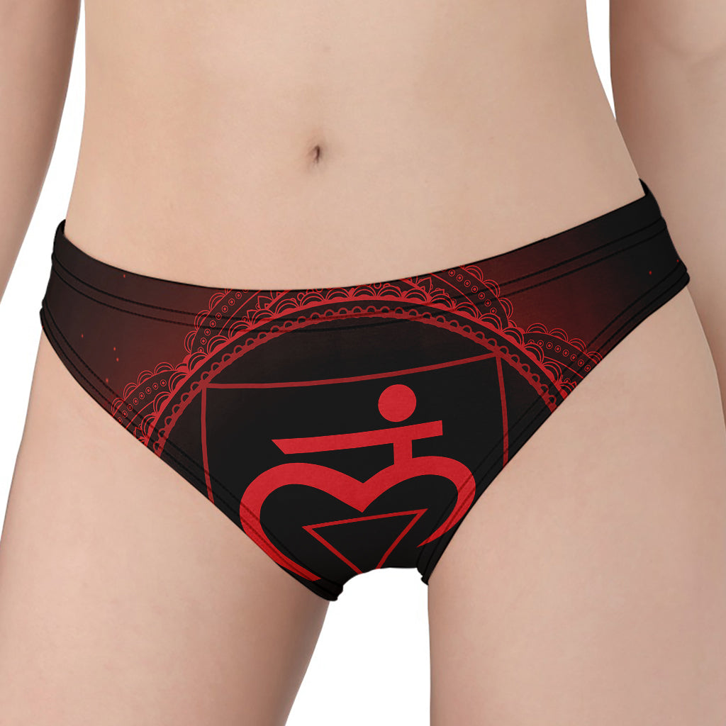 Muladhara Chakra Symbol Print Women's Panties