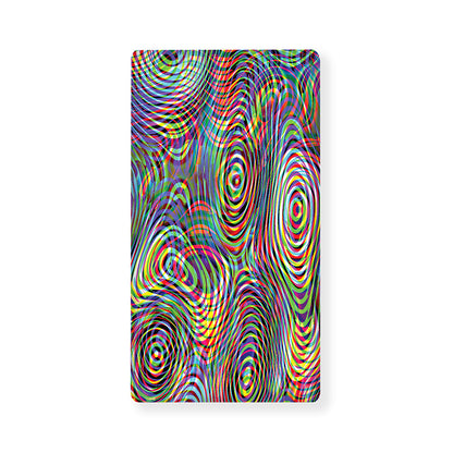 Multicolor Psychedelic Print Baby Crib Sheet